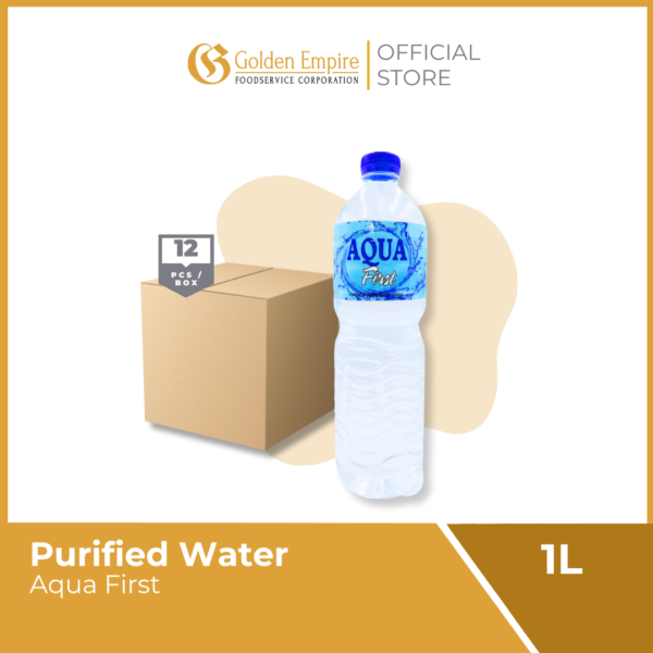 Aqua First Purified Water 1L - Image 2