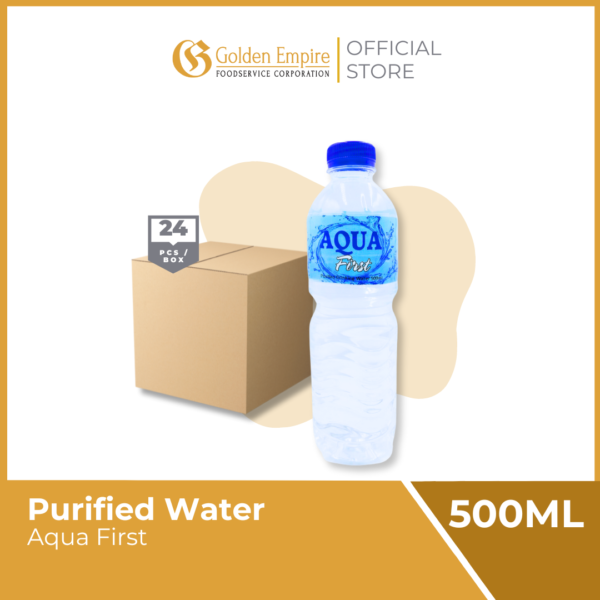 Aqua First Purified Water 500ml - Image 2
