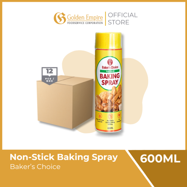 Bakers Choice Non-Stick Baking Spray 600ml - Image 2