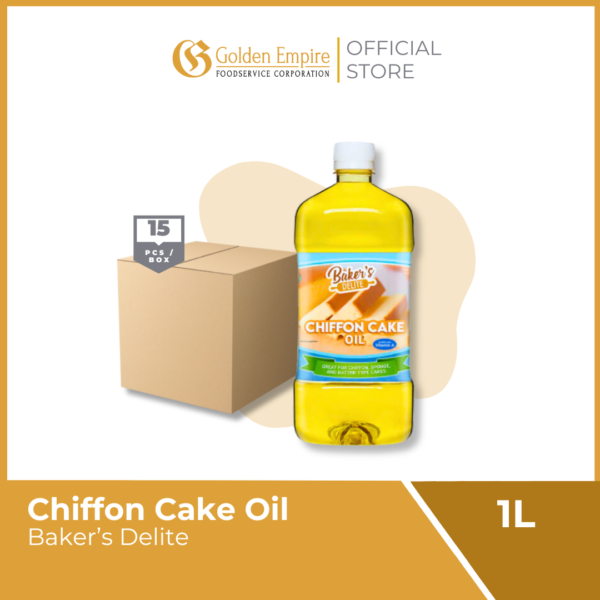 Bakers Delite Chiffon Cake Oil 1L - Image 2