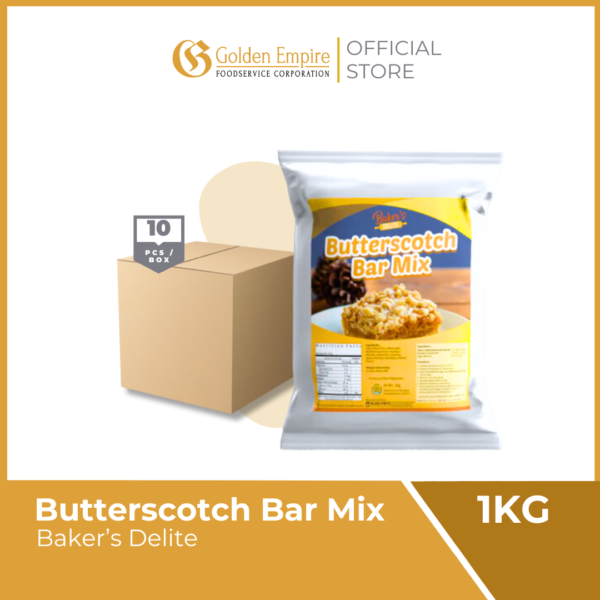 Baker's Delite Butterscotch Bar Mix 1kg - Image 2
