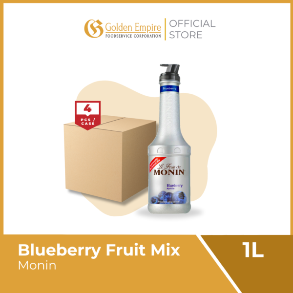 Monin Blueberry Fruit Mix 1L - Image 2