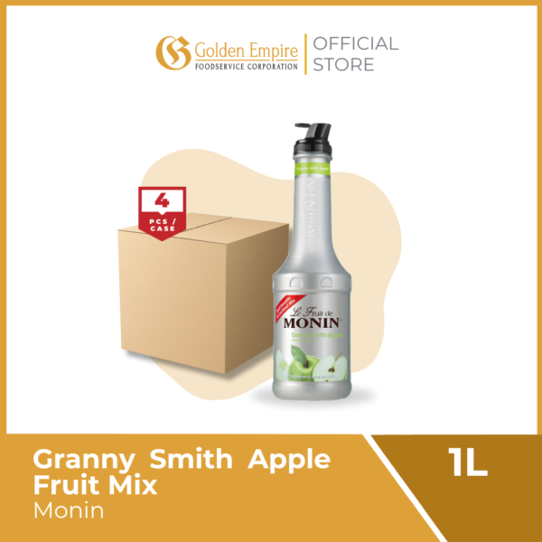 Monin Granny Smith Apple 1L - Image 2