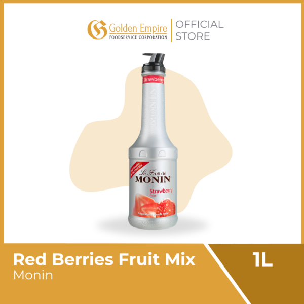Monin Red Berries Fruit Mix 1L