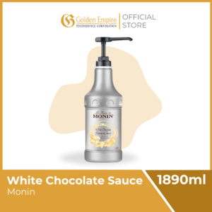 Monin White Chocolate Sauce 1890ml